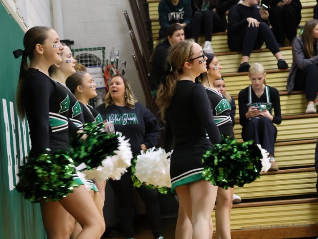 Girls JV Basketball Cheerleading Gallery Images