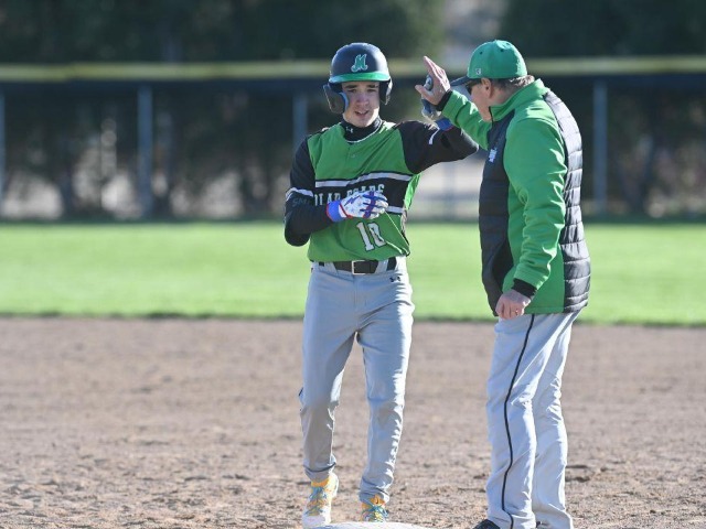 Varsity Baseball vs Edison (Erin Caldwell--Sandusky Register)