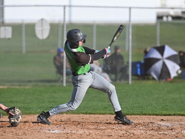 Varsity Baseball vs Edison (Erin Caldwell--Sandusky Register)