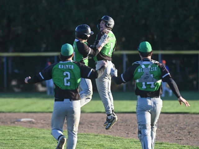 Varsity Baseball vs Edison (Erin Caldwell--Sandusky Register)