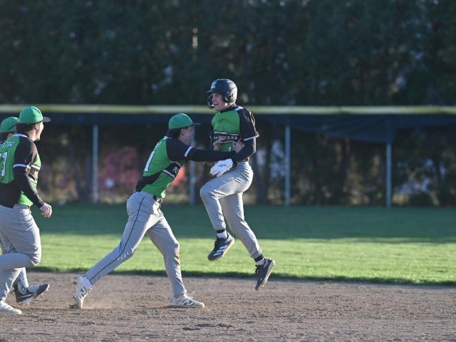 Varsity Baseball vs Edison (Erin Caldwell--Sandusky Register)