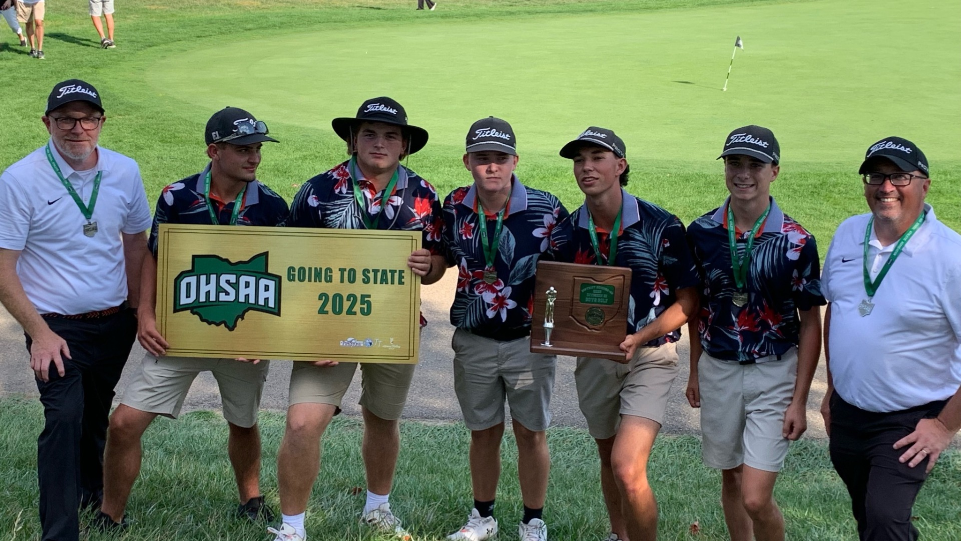 Slide 2 - BOYS GOLF COMPETES IN BACK TO BACK STATE TOURNAMENTS!