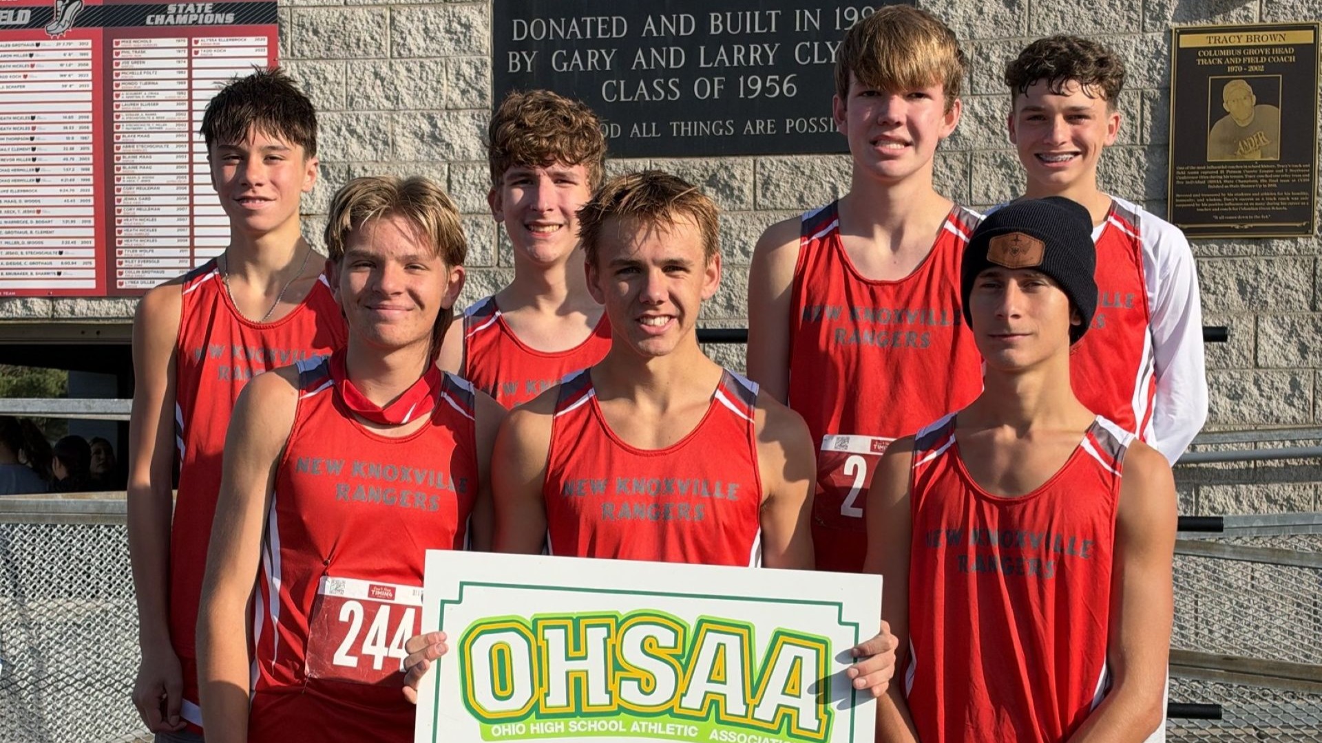 Slide 1 - Boys CC Team Qualifies for Regionals