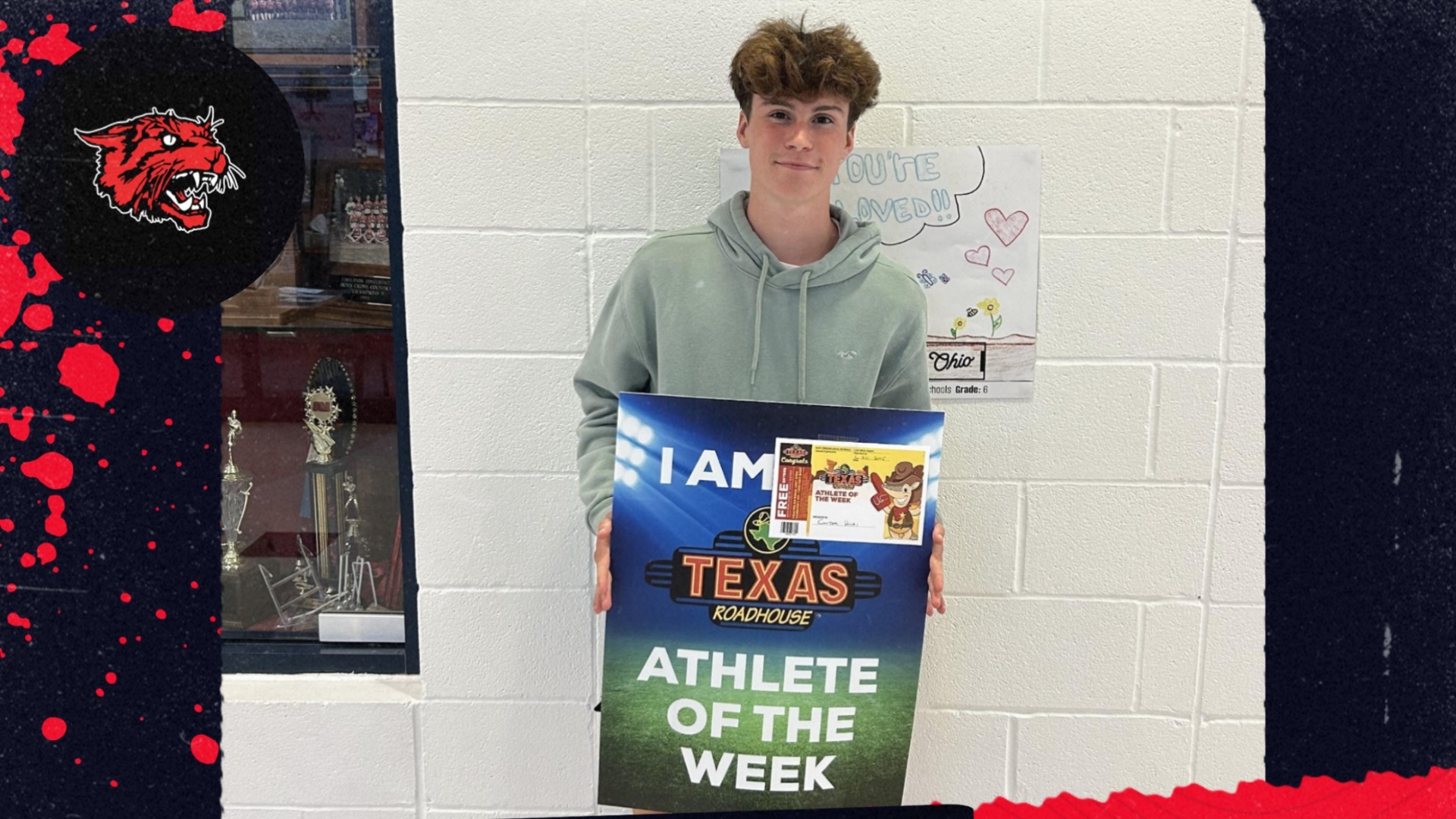 Athlete of the Week - Carter Hicks - October 8, 2025