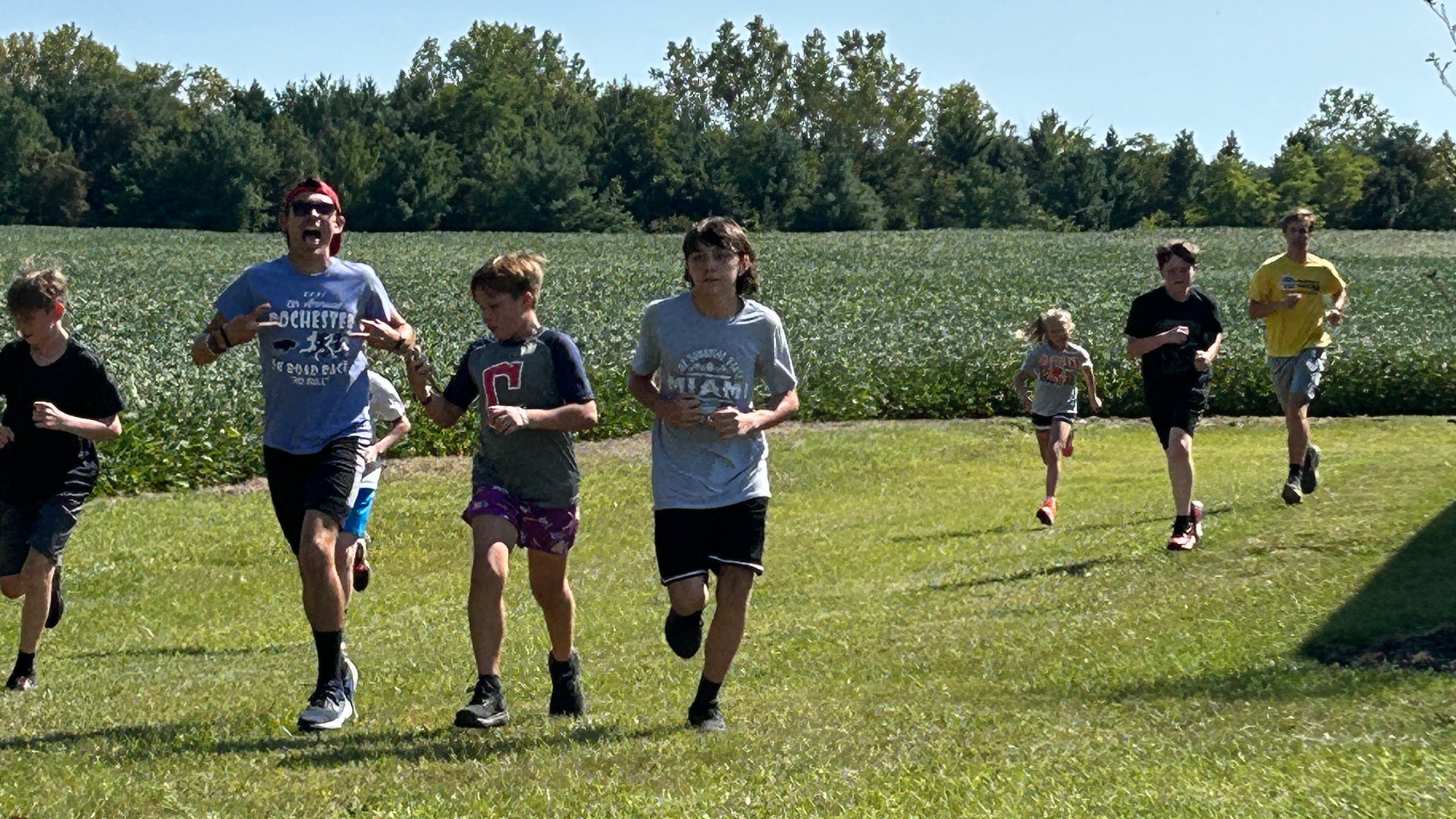 Running Club with the Cross Country Team 9.9.25
