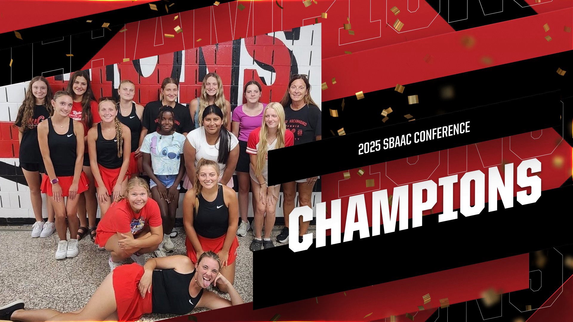 Slide 0 - 2025 SBAAC  CONFERENCE CHAMPIONS