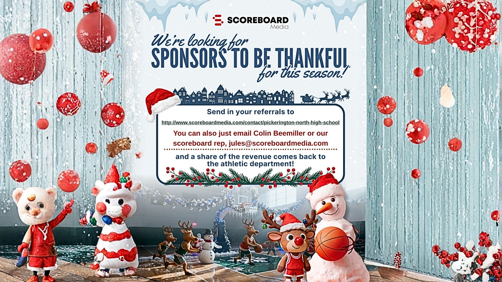 Slide 0 - We're looking for Sponsors 