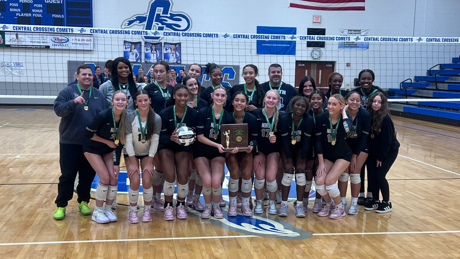 Slide 4 - OHSAA Central District Champs!