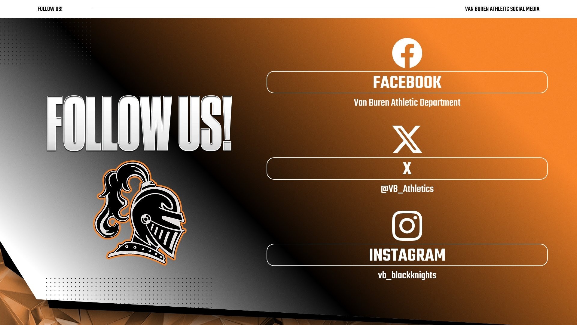 Slide 5 - FOLLOW VAN BUREN ATHLETICS