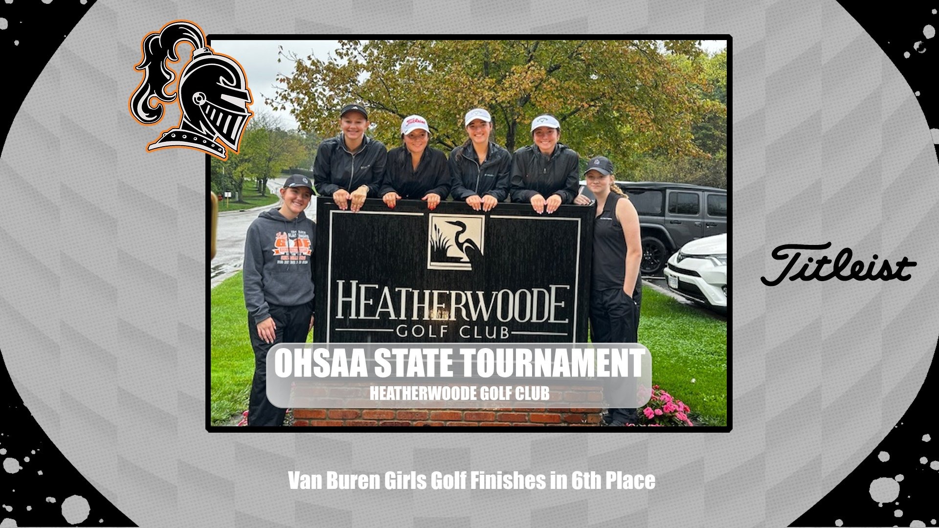 Slide 1 - GIRLS GOLF FINISHES 6th AT STATE