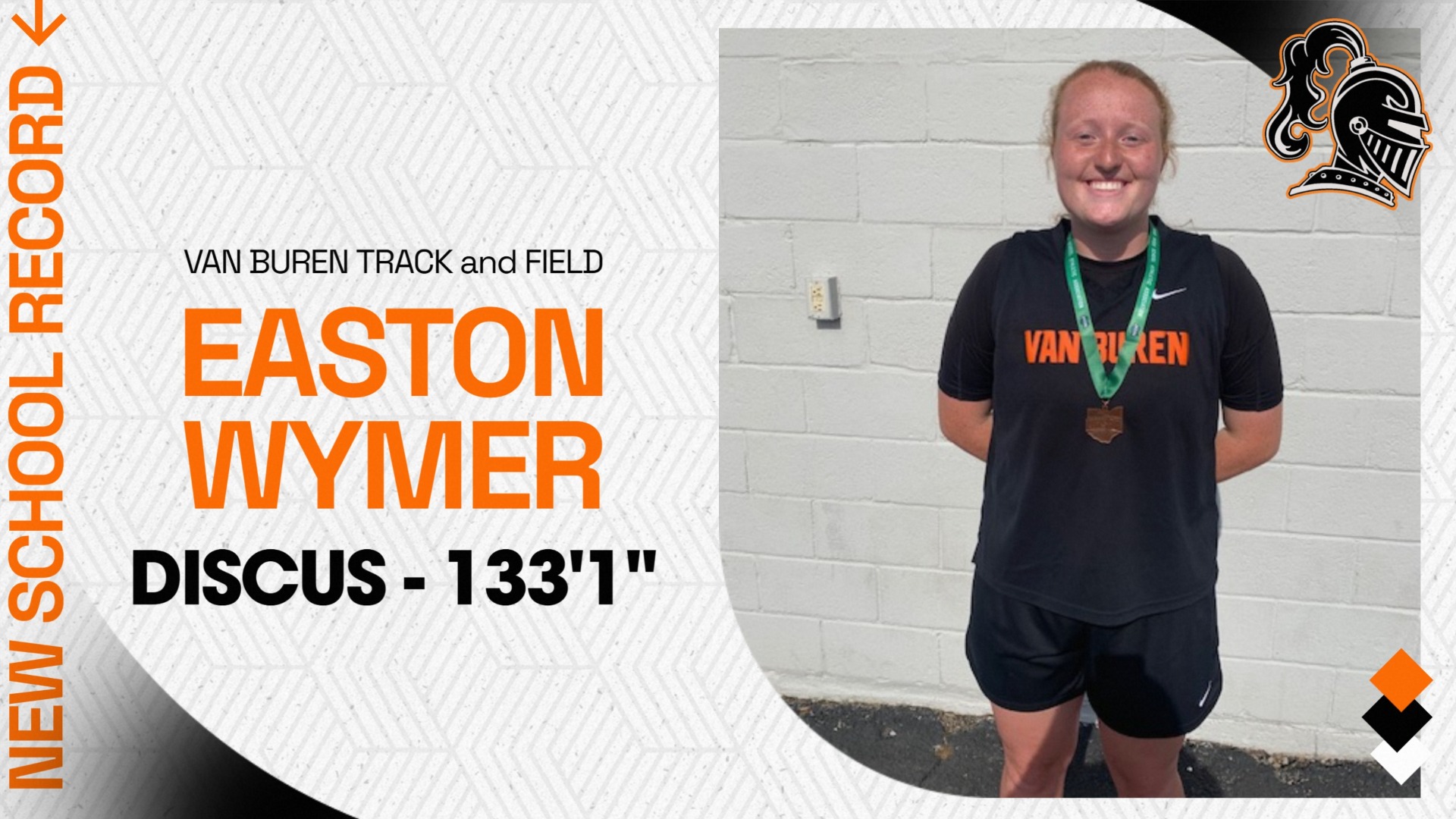 Slide 0 - NEW SCHOOL RECORD