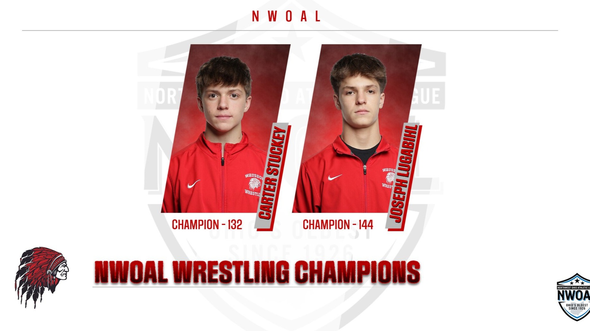 Slide 4 - NWOAL Wrestling Champions