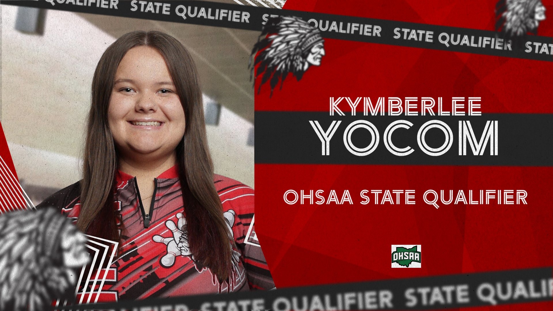 Slide 2 - Kymberlee Yocom - State Bowling Qualifier