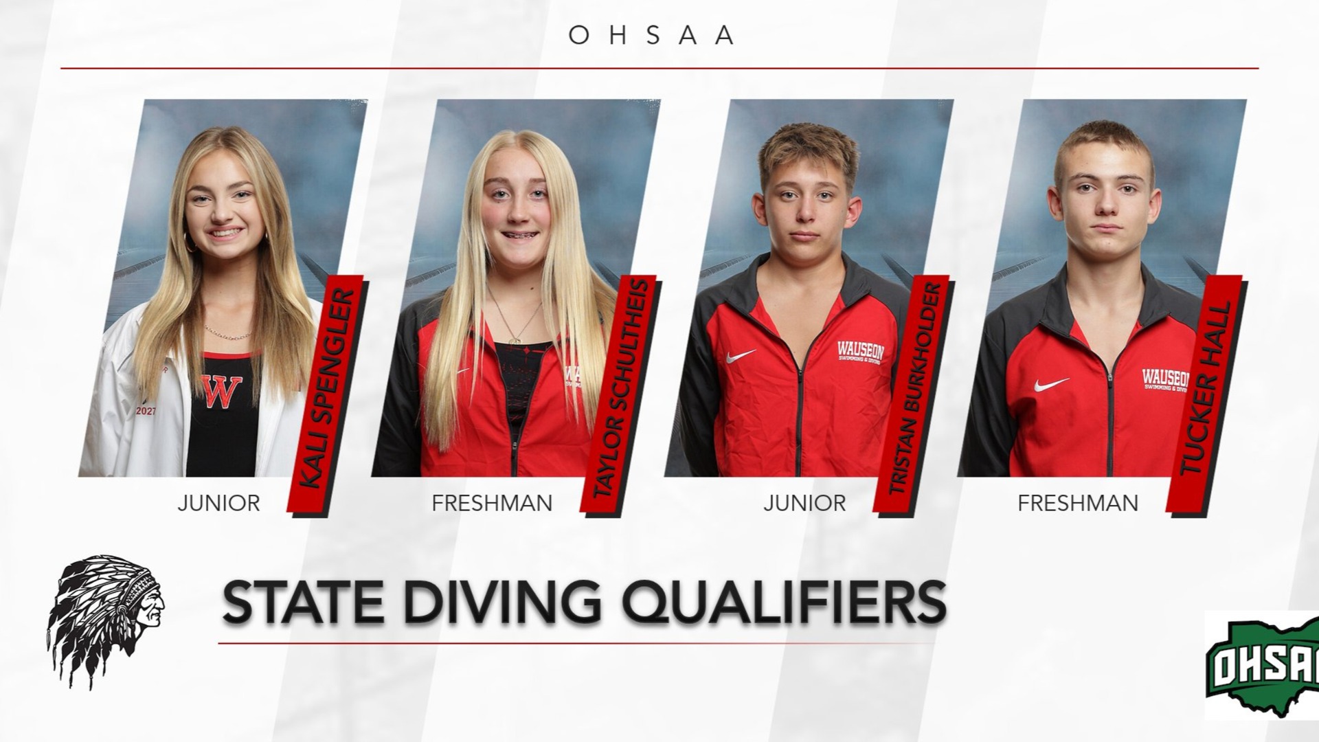 Slide 1 - 4 Divers Qualify for State