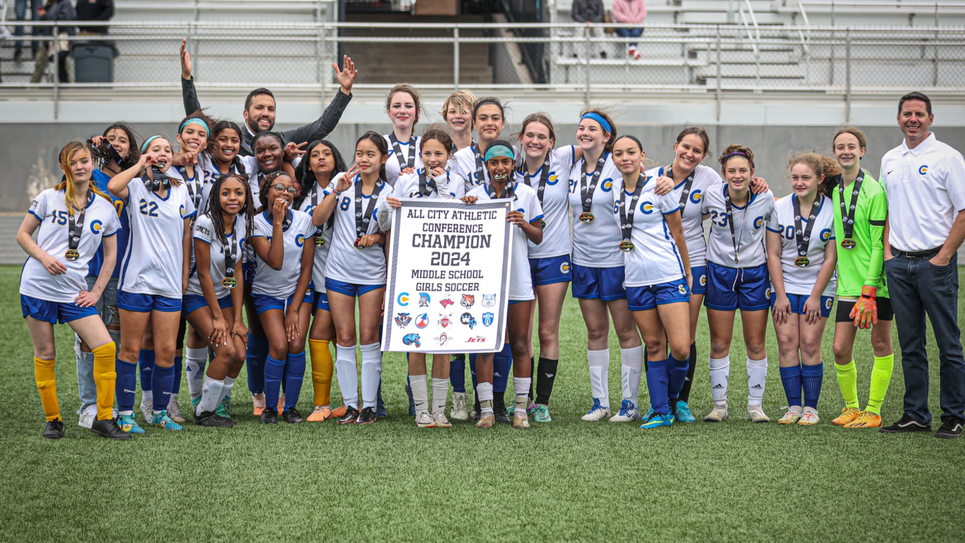 Slide 1 - Lady Comets' Soccer Crowned 2024 ACAC Champions