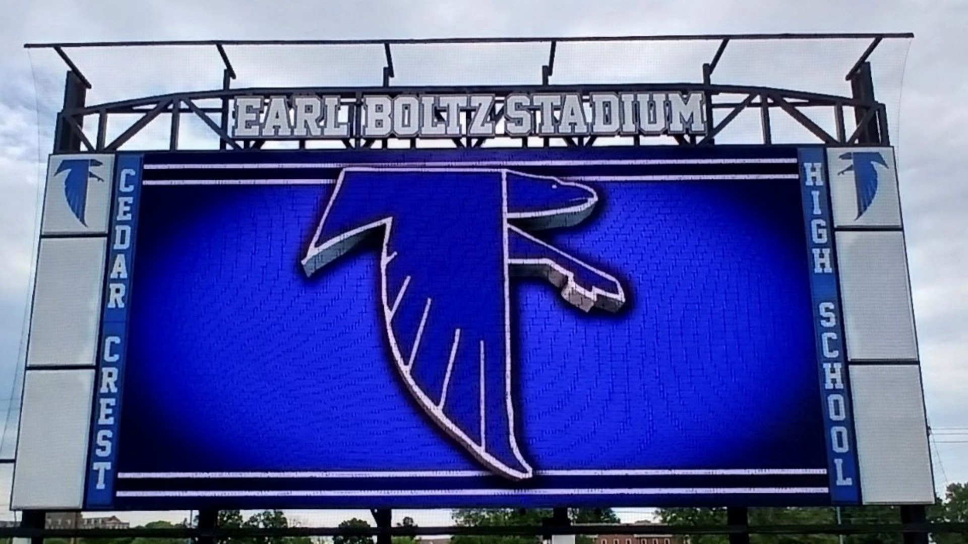 Slide 1 - CEDAR CREST FALCONS STADIUM