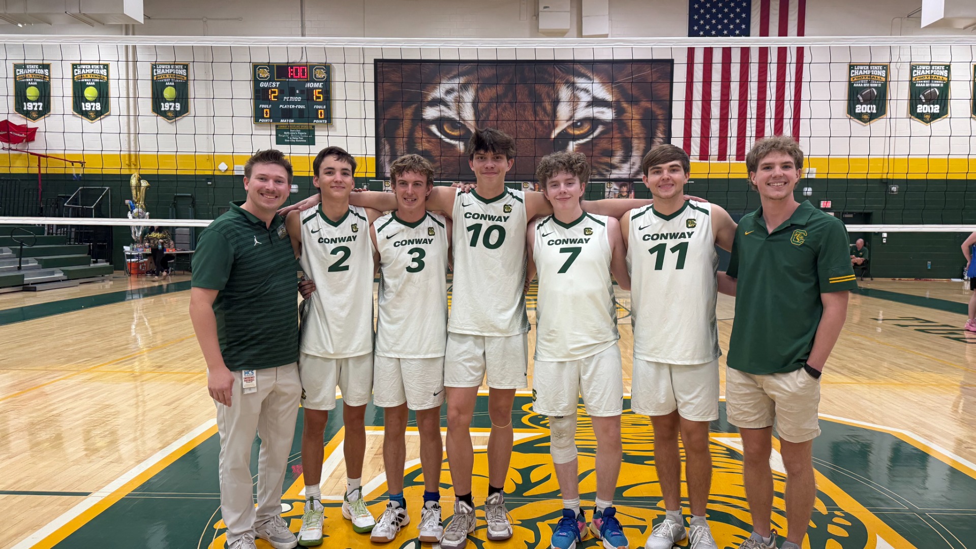 Slide 5 - Men's Volleyball Senior night
