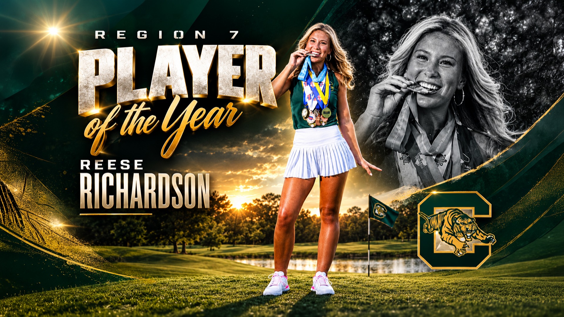Reese Richardson Region 7 player of the year