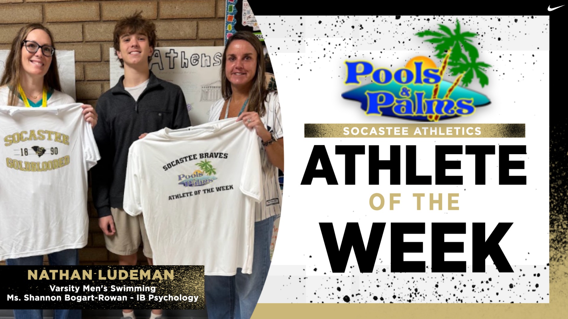 Slide 1 - Pools & Palms Athlete of the Week: Nathan Ludeman