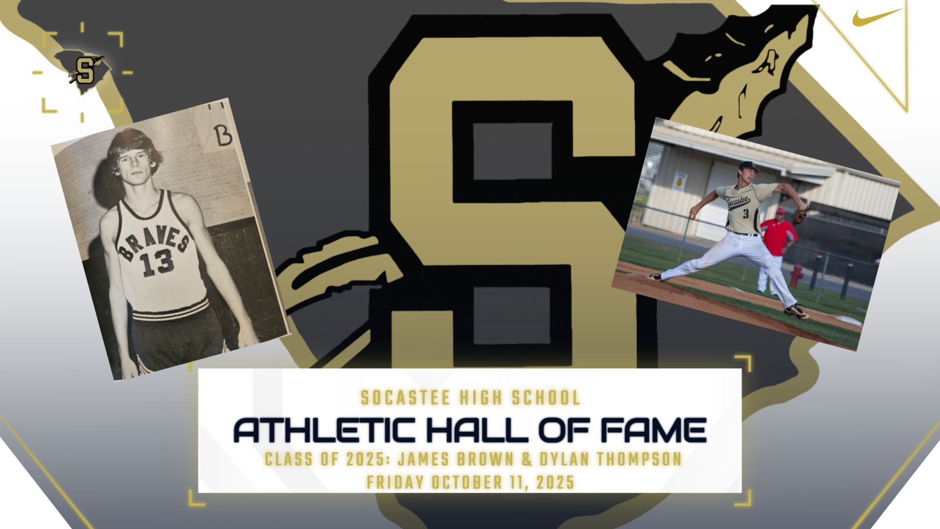Slide 1 - Socastee Athletic Hall of Fame Class 2025 Game vs NMB 10/10/25