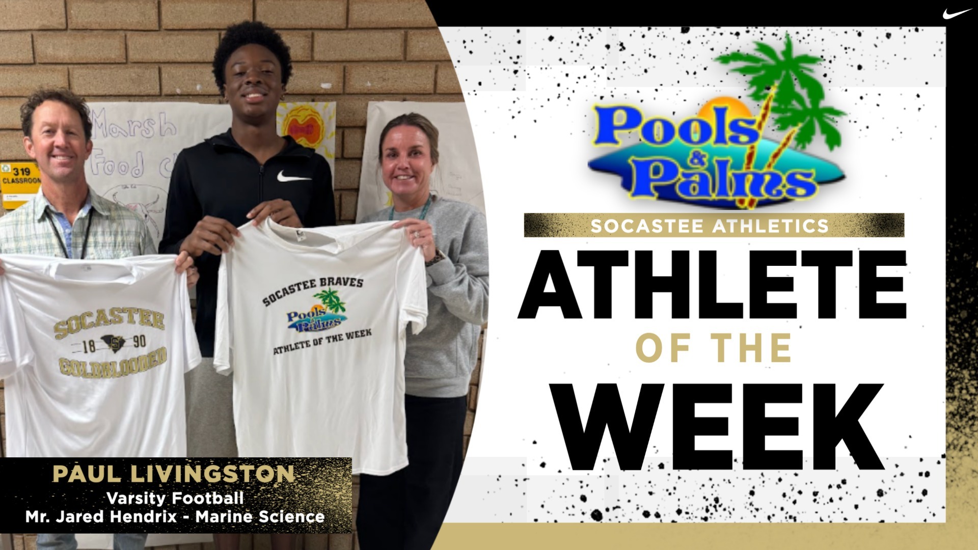 Slide 1 - Pools & Palms Athlete of the Week: Paul Livingston