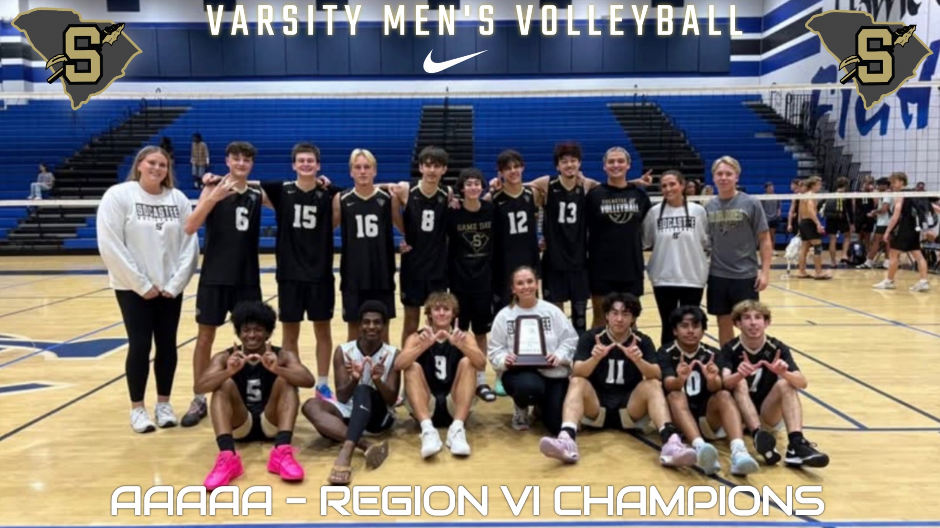 Slide 1 - Men's Volleyball Wins Back-to-Back Region Championships