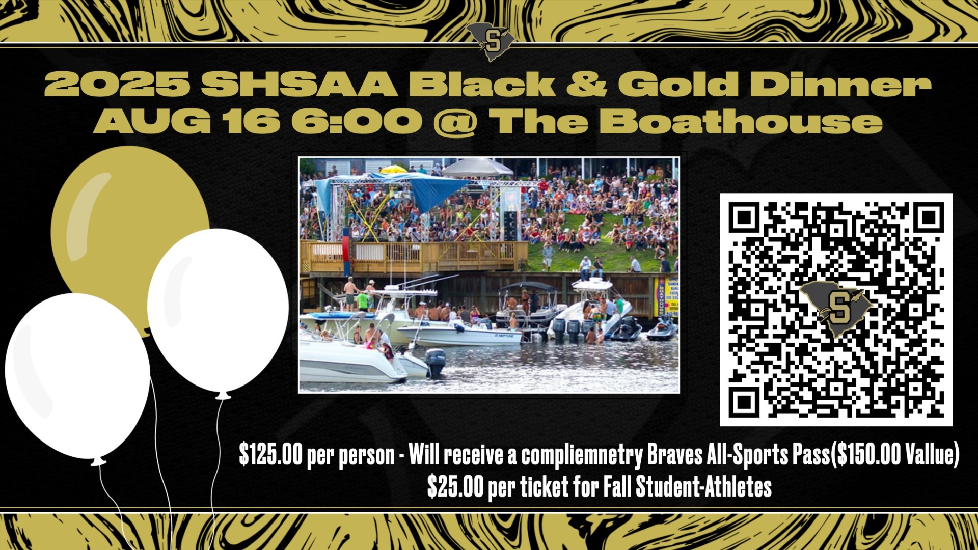 Slide 3 - 2025 SHSAA Black & Gold Dinner Tickets are Available Online!!!!!