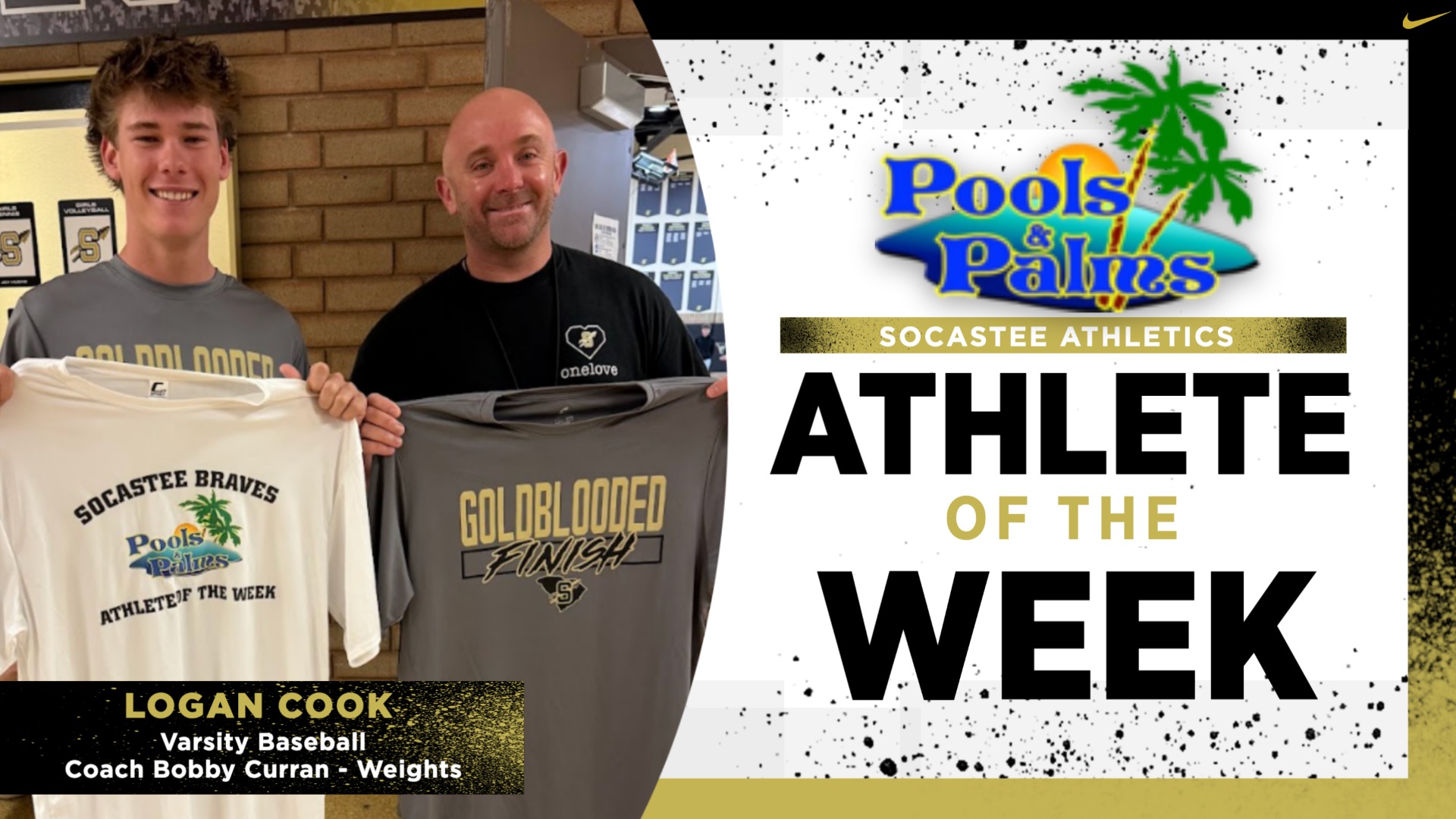 Slide 4 - Pools & Palms Athlete of the Week: Logan Cook