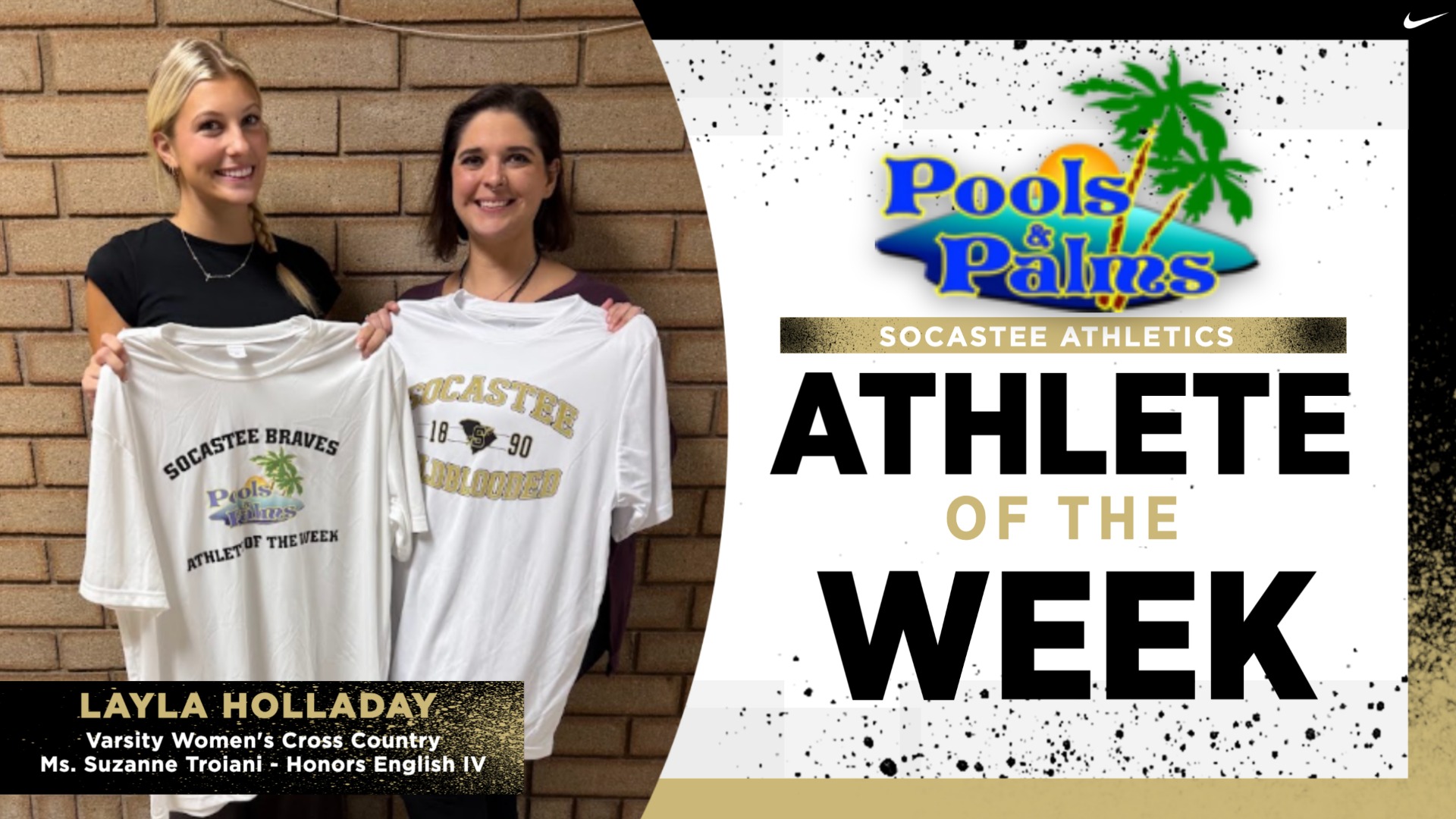 Slide 0 - Pools & Palms Athlete of the Week: Layla Holladay