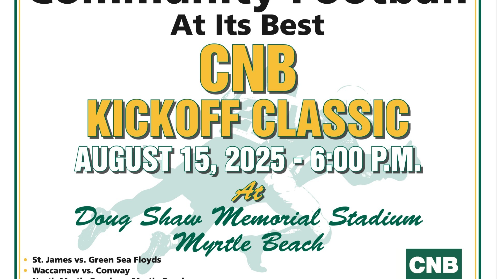 Slide 2 - Braves battle the Blue Jackets on 8/15 in the CNB Kickoff Classic
