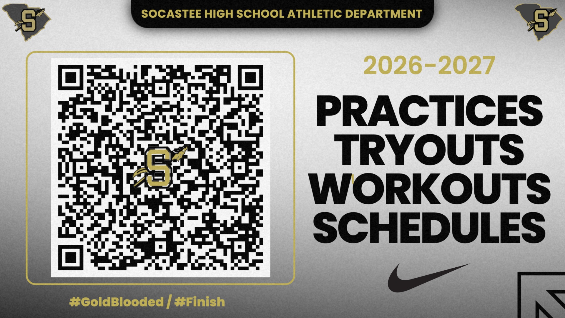 Slide 9 - Click for Practice, Tryouts, and Workout Schedules