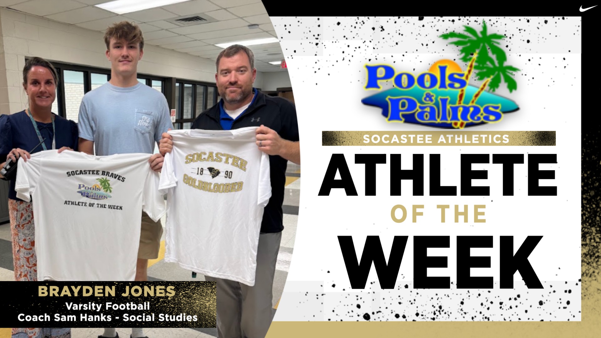 Slide 3 - Pools & Palms Athlete of the Week: Brayden Jones