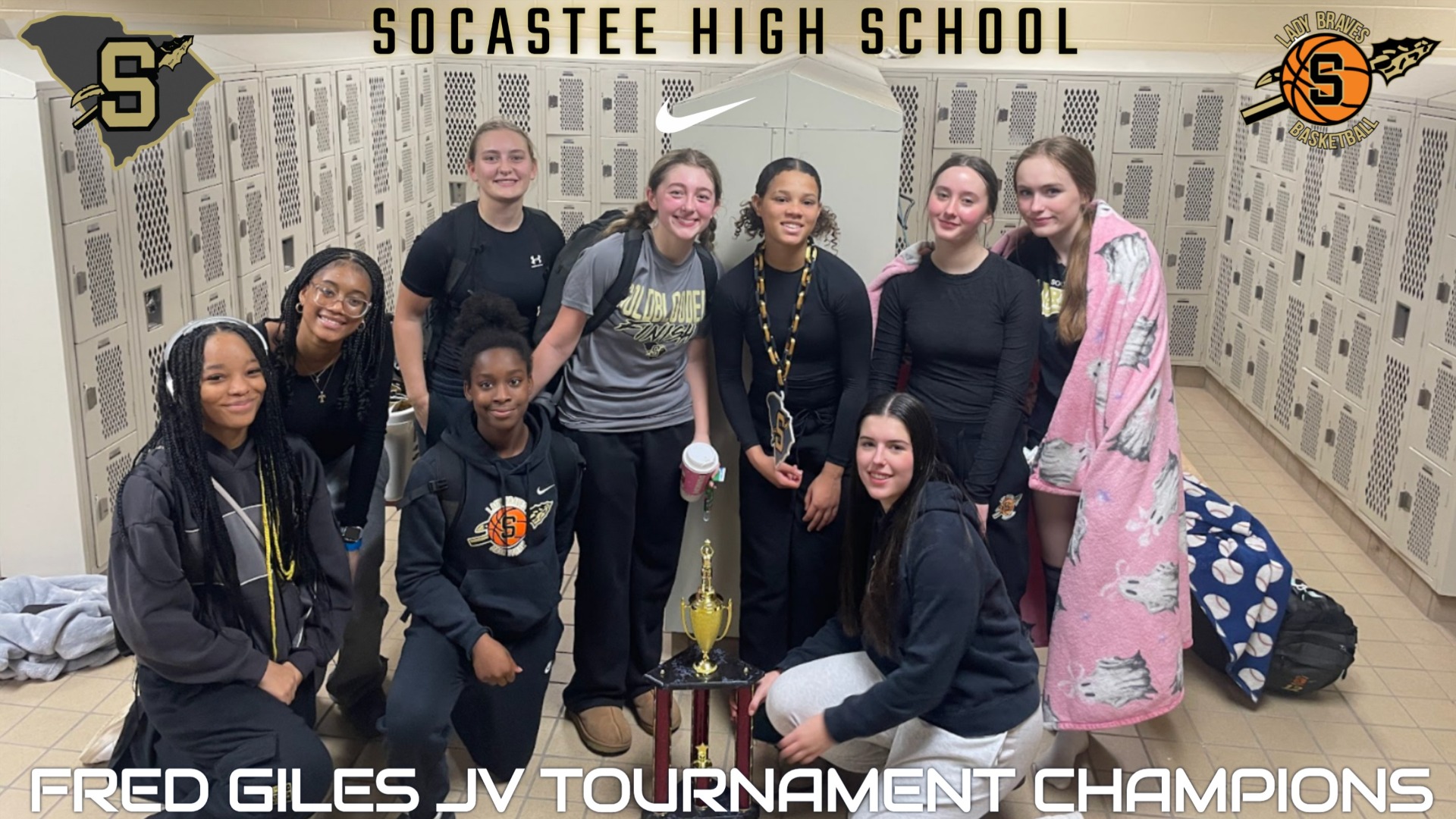 Slide 0 - JV Lady Braves Win 2025 Fred Giles Tournament