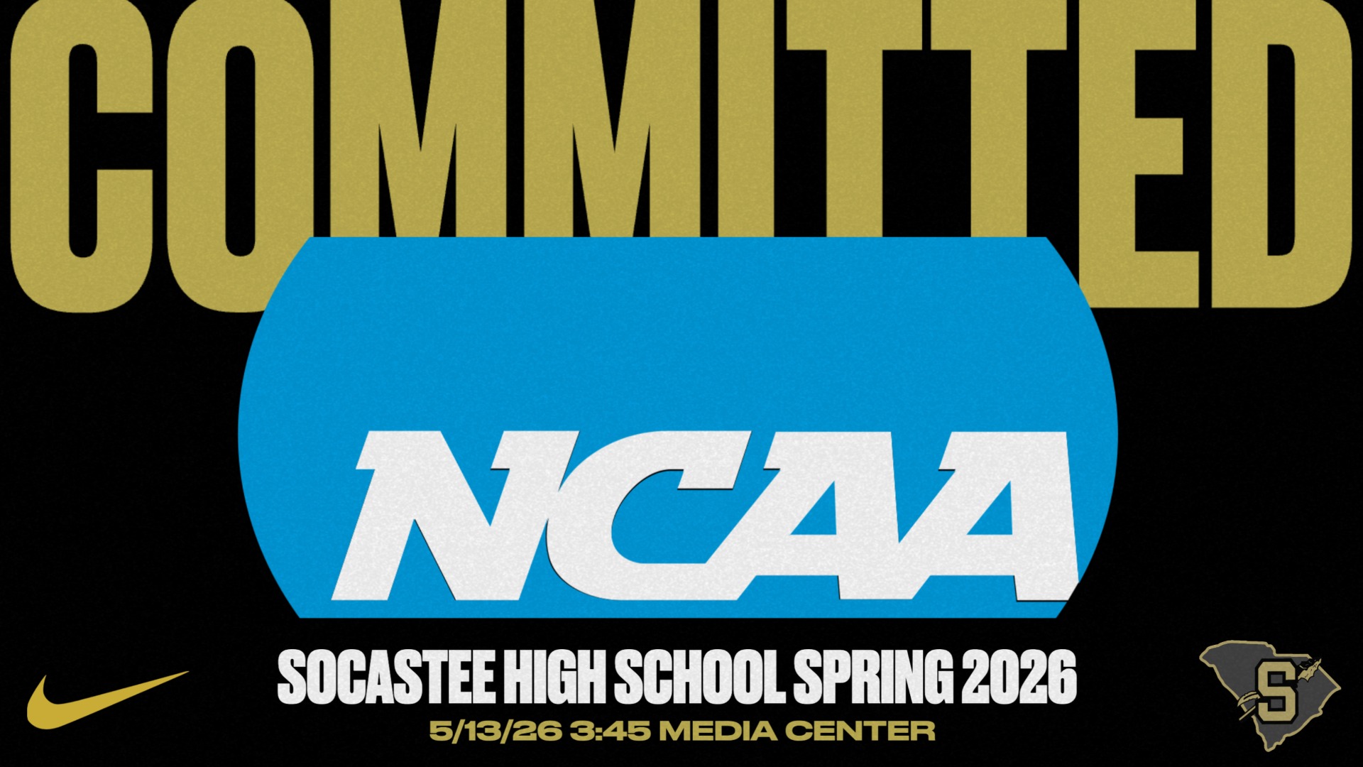 Slide 0 - 7 Braves Committed to Play at the Next Level May 13 3:45 Media Center