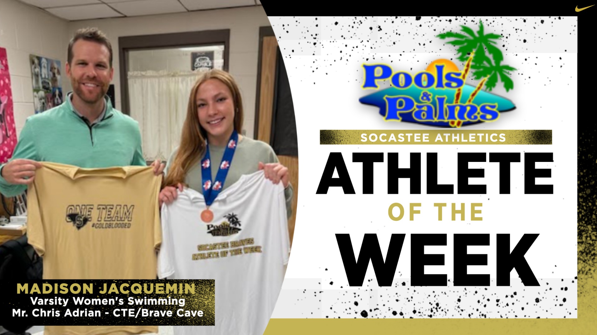 Slide 5 - Pools & Palms Athlete of the Week: Madison Jacquemin