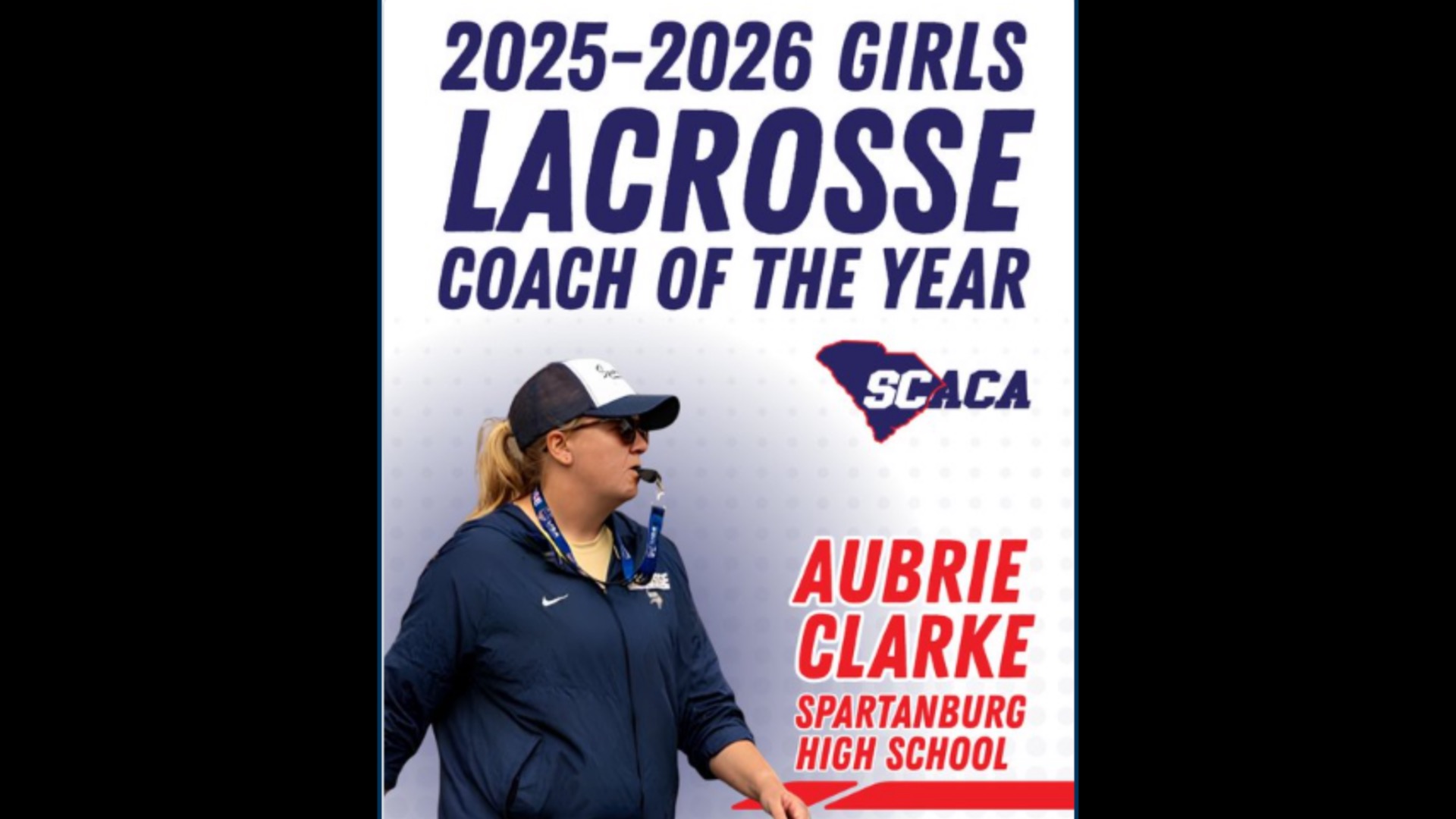 Slide 0 - 2025-26 Lacrosse Coach of the Year, Aubrie Clarke