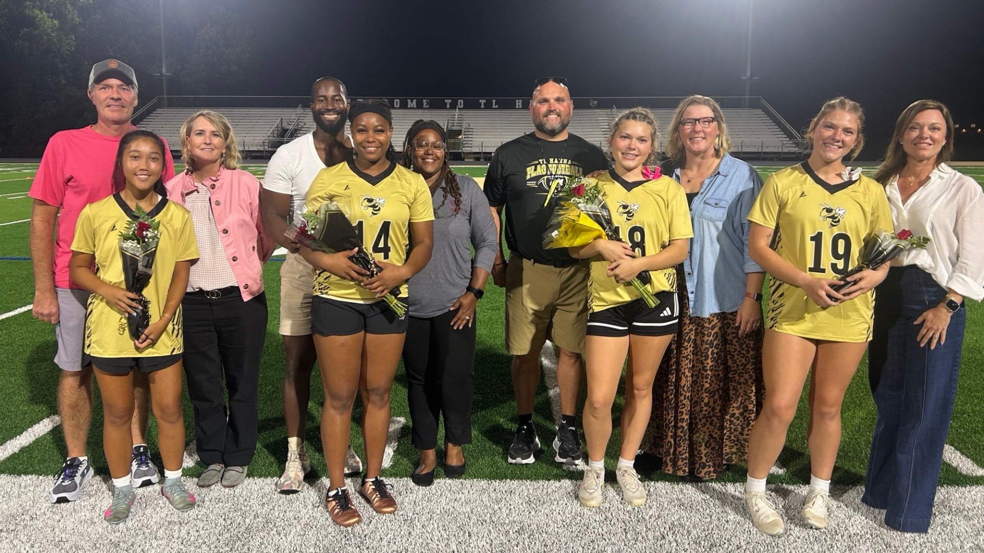 Slide 0 - TL Hanna Flag Football Honors First Seniors as Teams Go 4-0 in Final Games of the Season