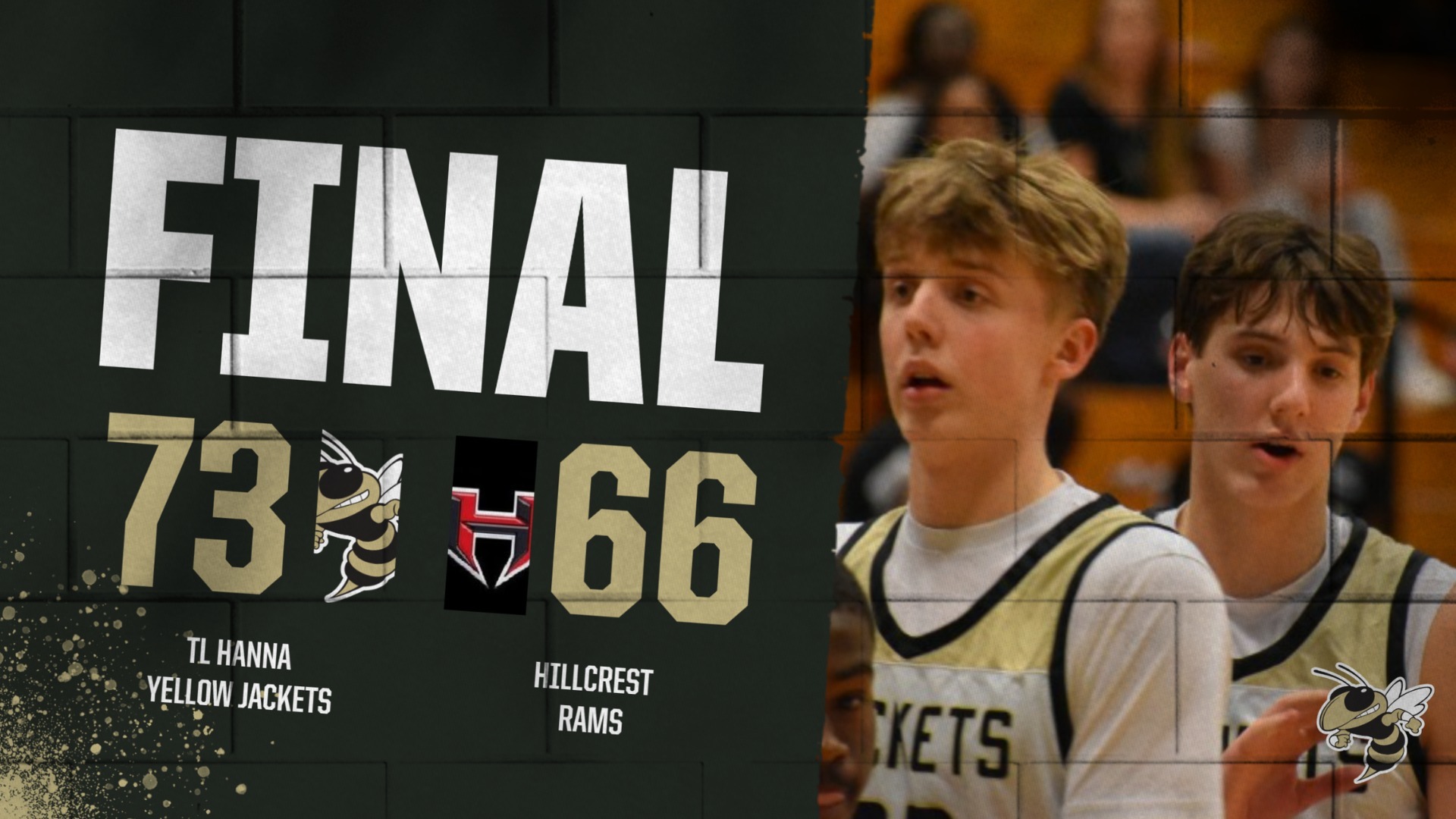 Slide 0 - Jacket Boys Clinch 2nd Place in Region with Win!