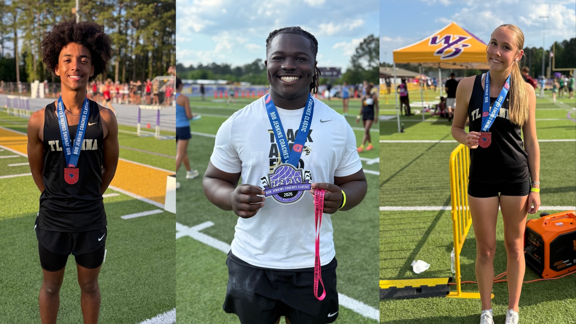 Slide 2 - Malcolm, Heaton, and Bailey Excel at Coaches Classic Elite Meet