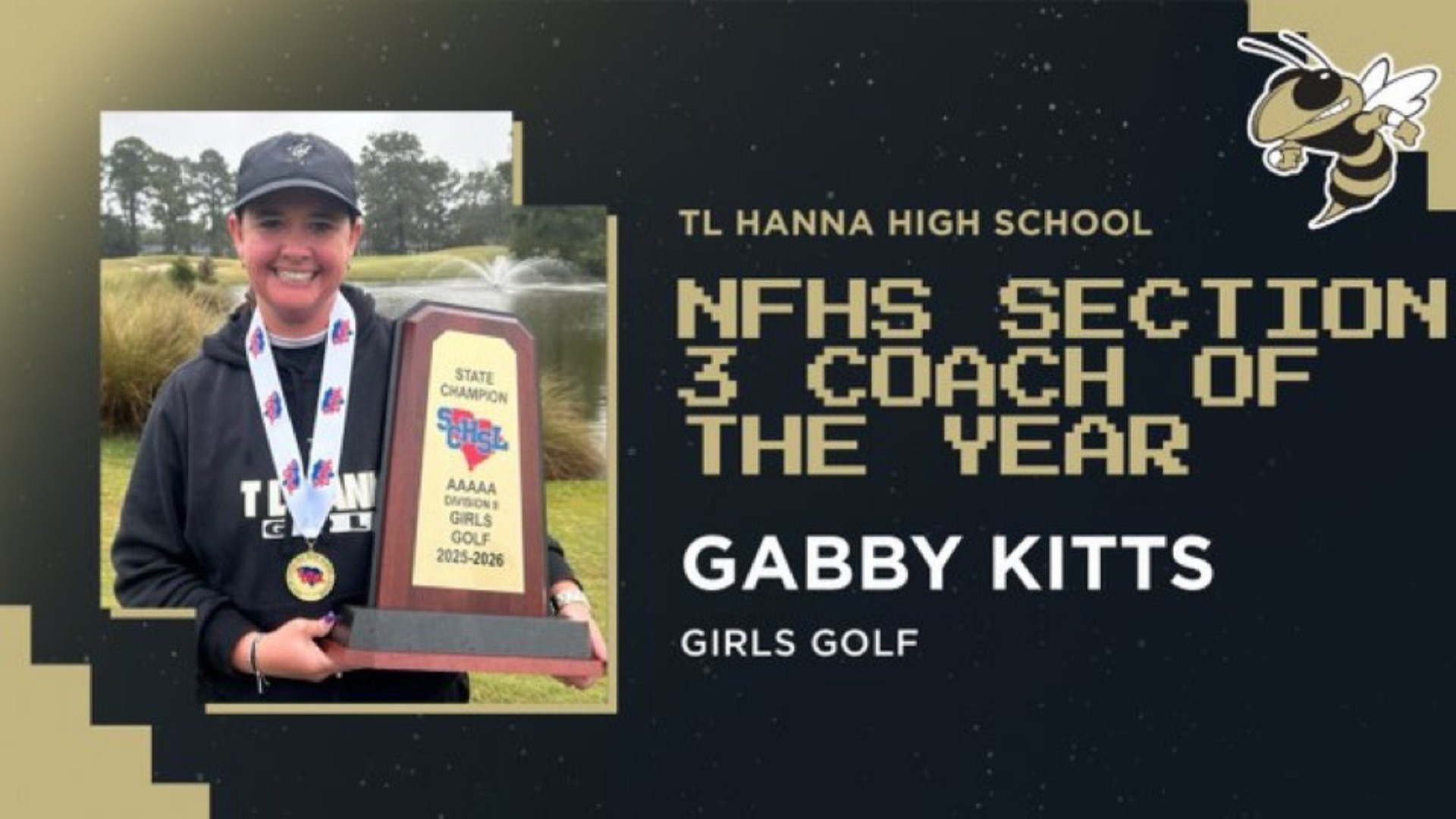 Slide 0 - Kitts Named Girls Golf Coach of the Year for Southeastern United States