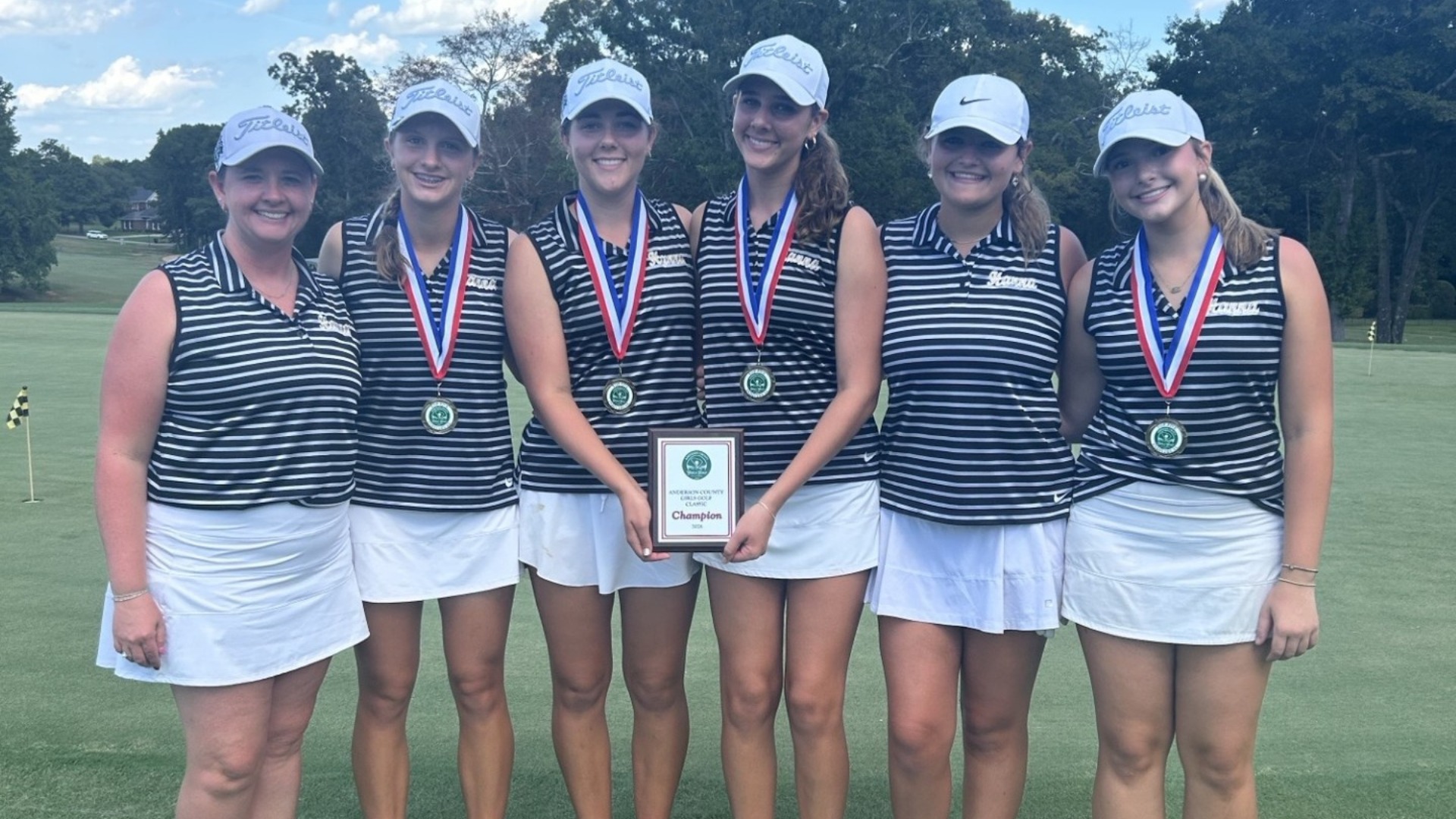 Slide 0 - Girls Golf Starts Season Off With County Championship Win