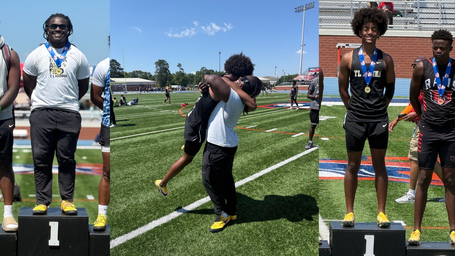 Slide 1 - Heaton and Malcolm End Track Careers with Individual State Titles