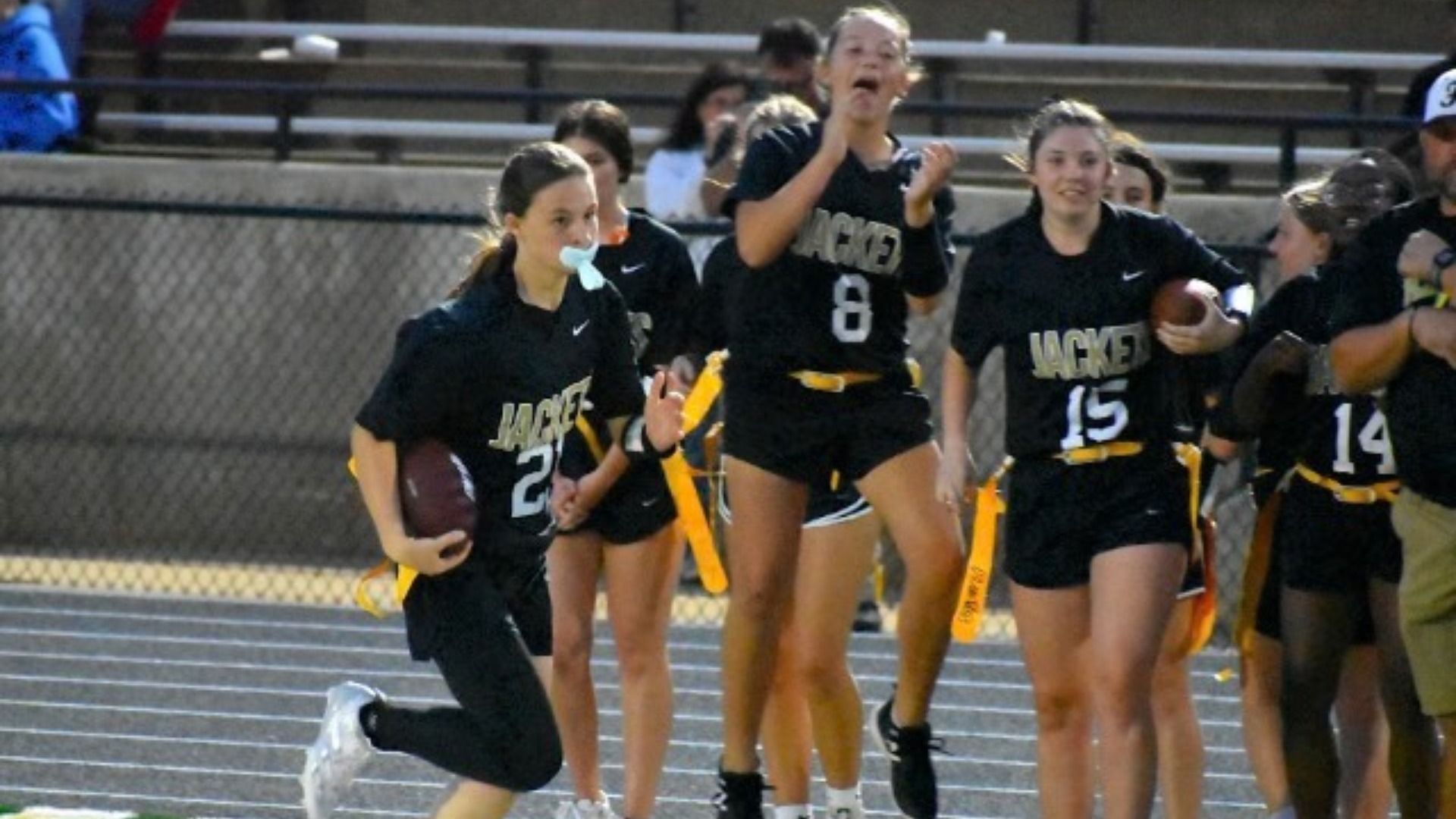 Slide 1 - Flag Football Black Team Beats Riverside and Southside
