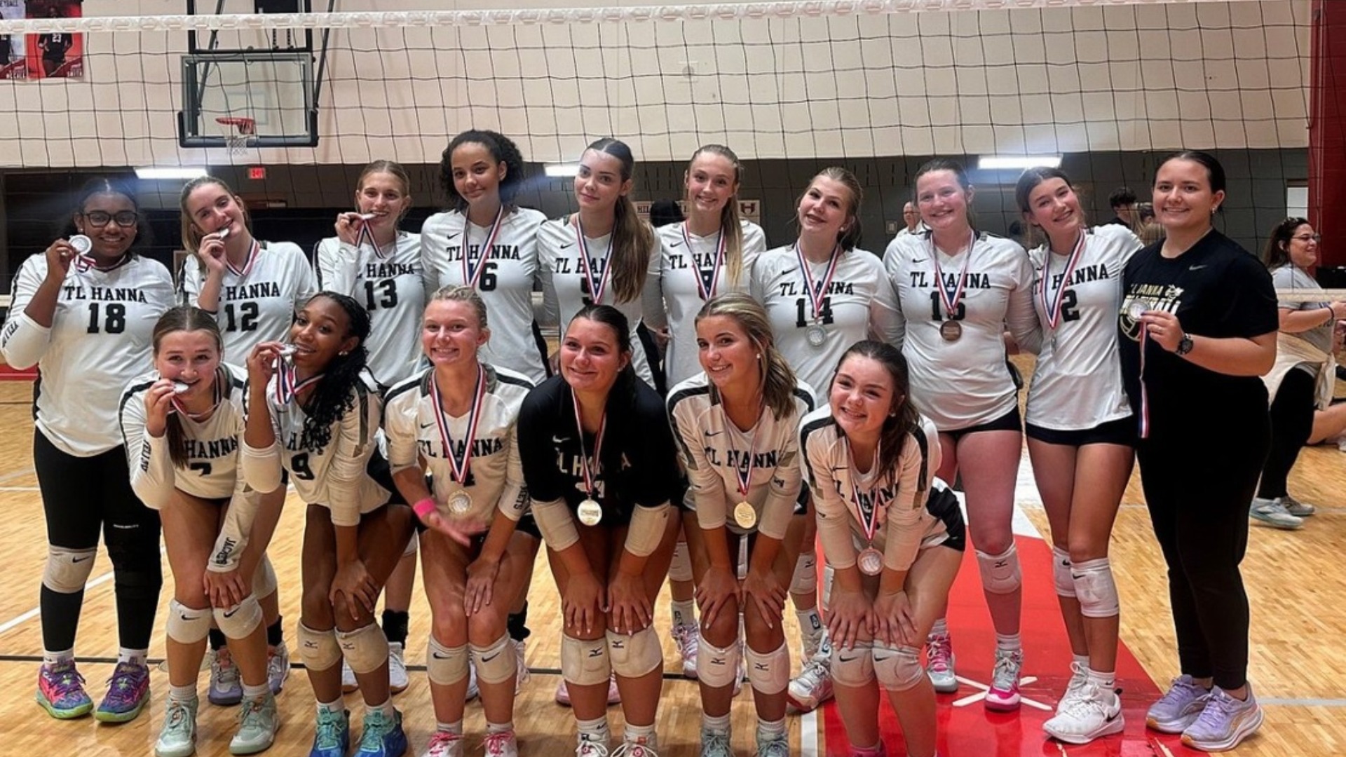 Slide 0 - JV Volleyball Shines Bright in 2nd Place Finish at Hillcrest Tournament