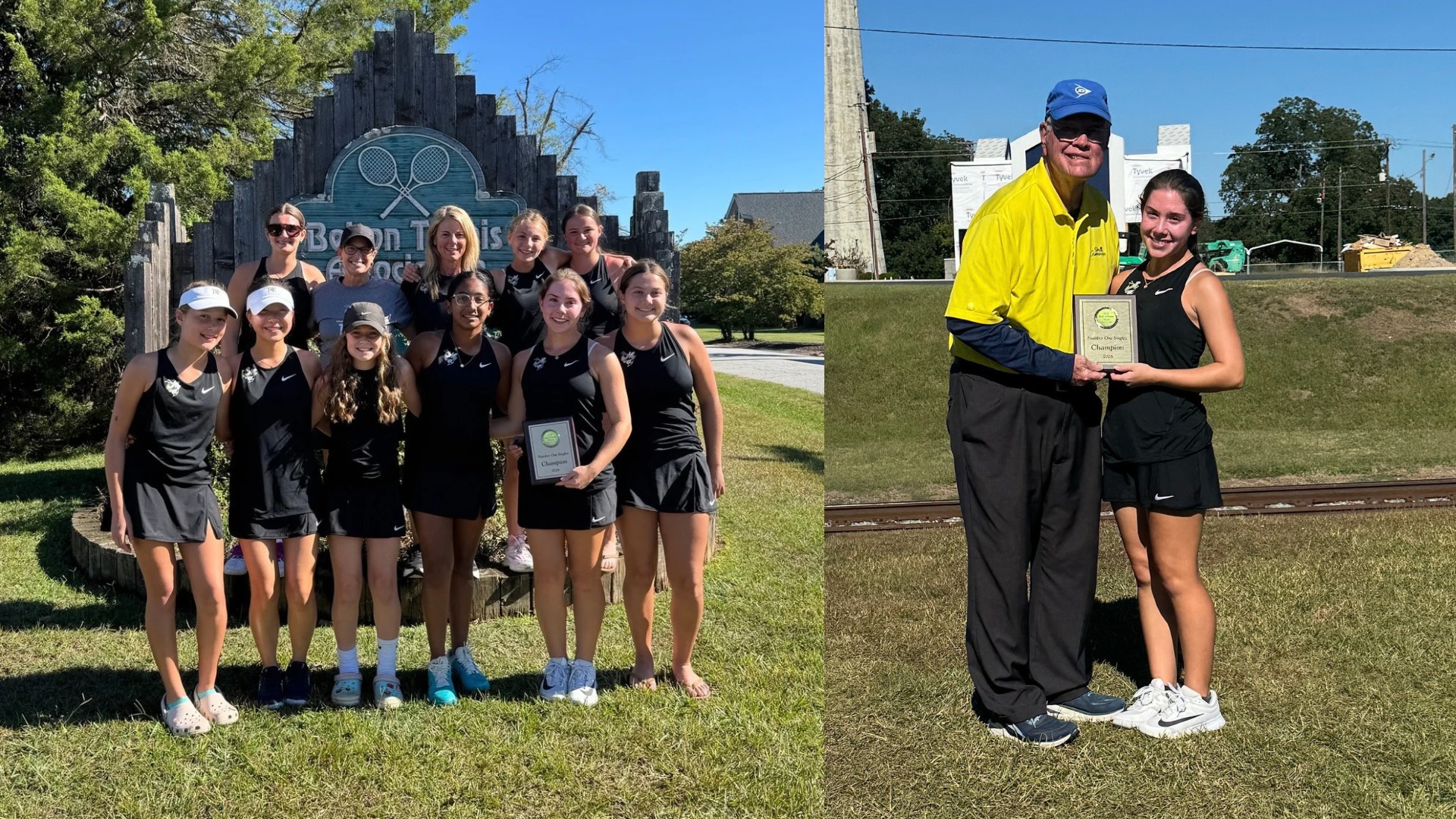 Slide 0 - Tripamer Wins Belton Hall of Fame Classic at #1 Singles! Jackets Finish 4th as Team