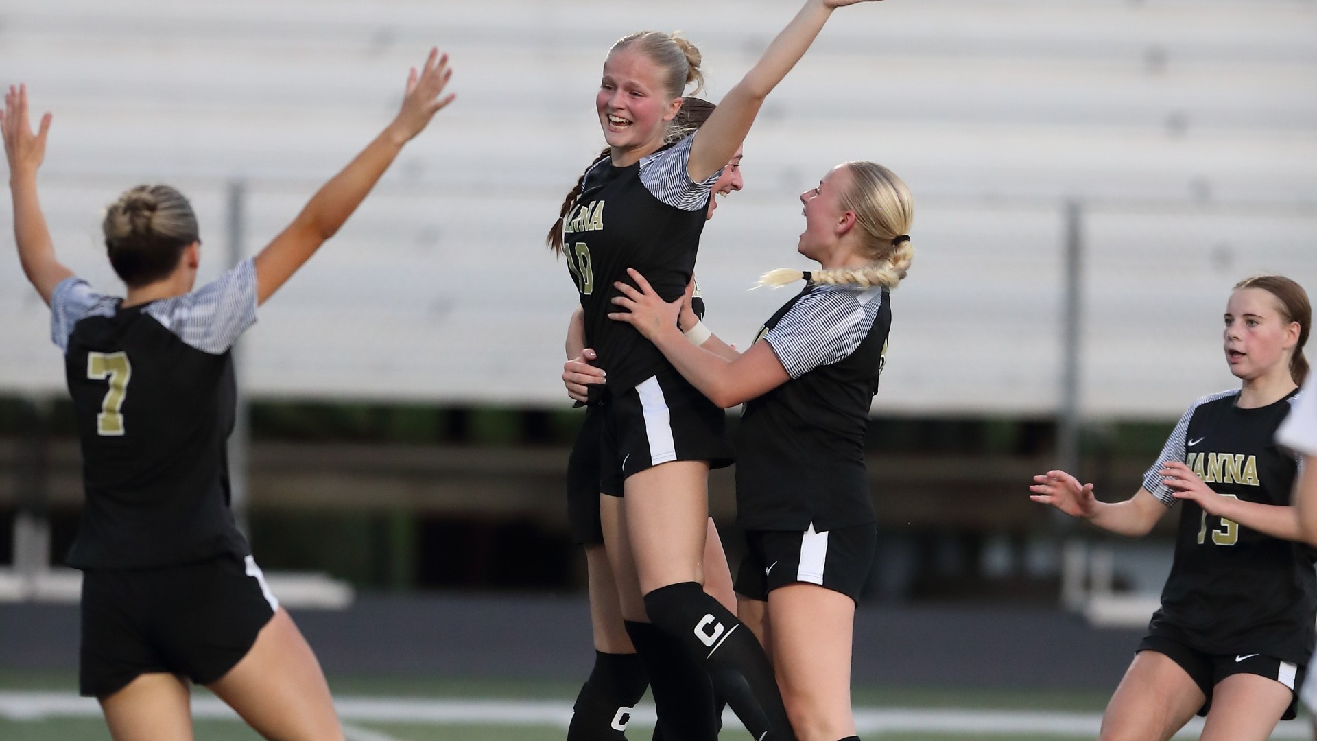 Slide 0 - Girls Soccer Wins OT Thriller vs Woodmont