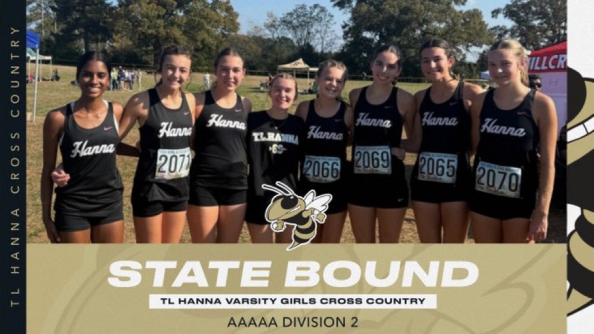 Slide 3 - Girls Cross Country Qualifies for State Championship