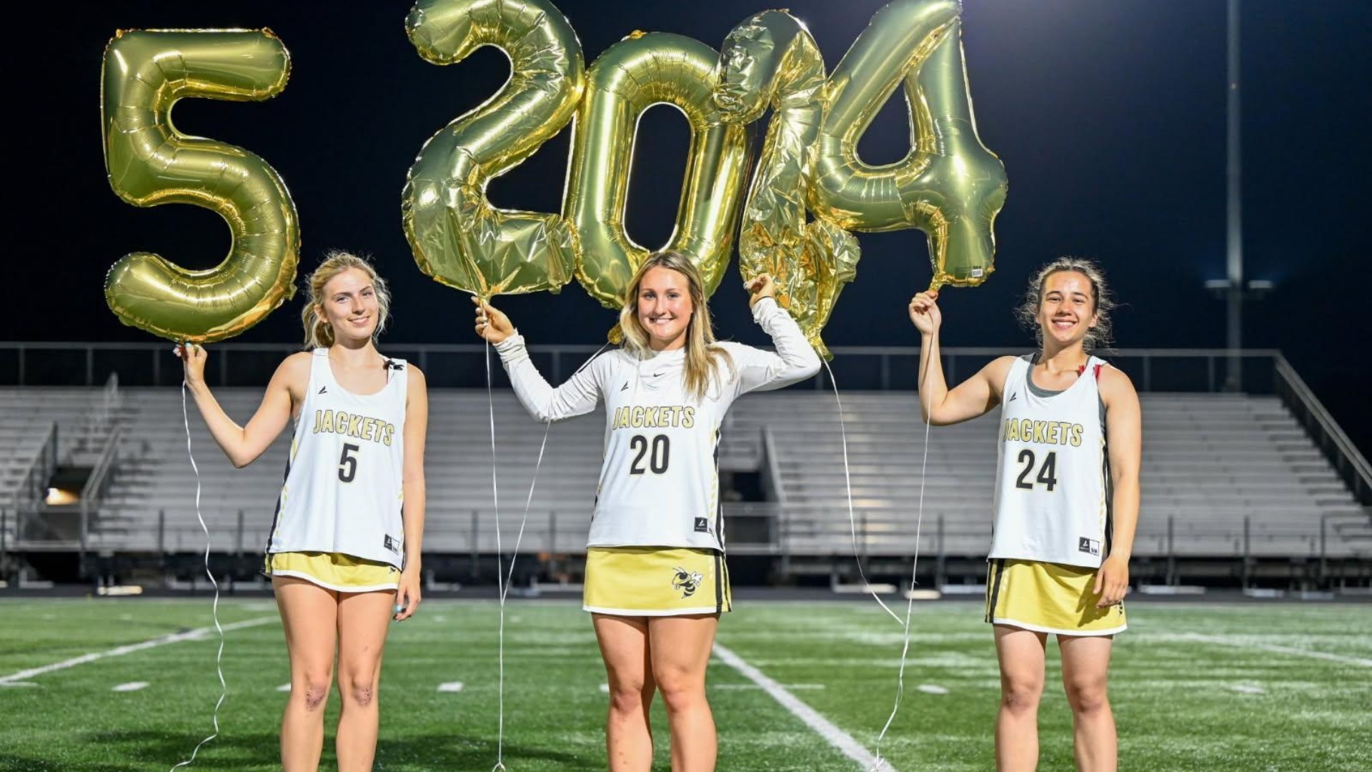 Slide 3 - Girls Lax Beats Woodmont 17-5 on Senior Night