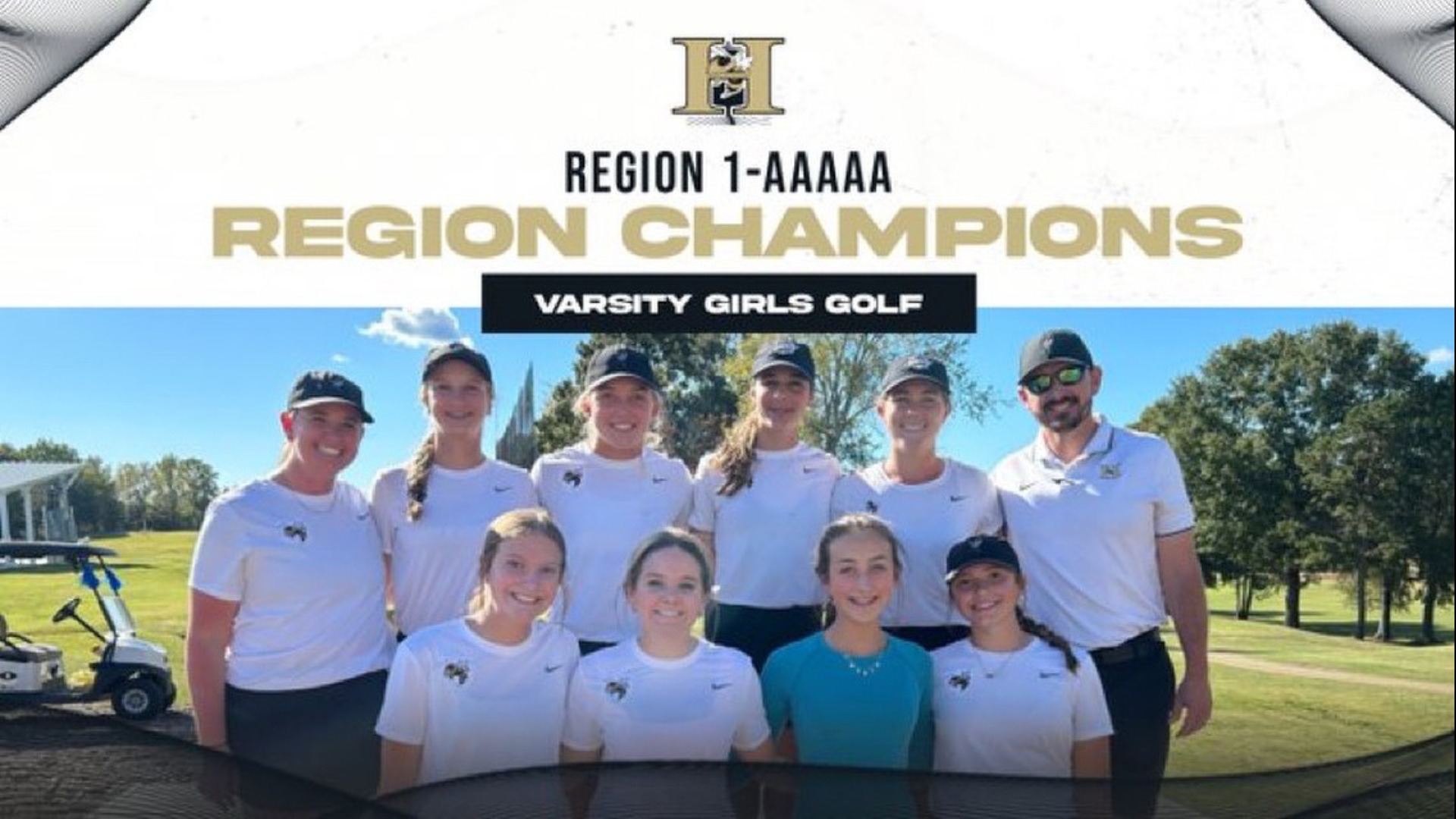 Slide 3 - Girls Golf Wins 5th Straight Region Title