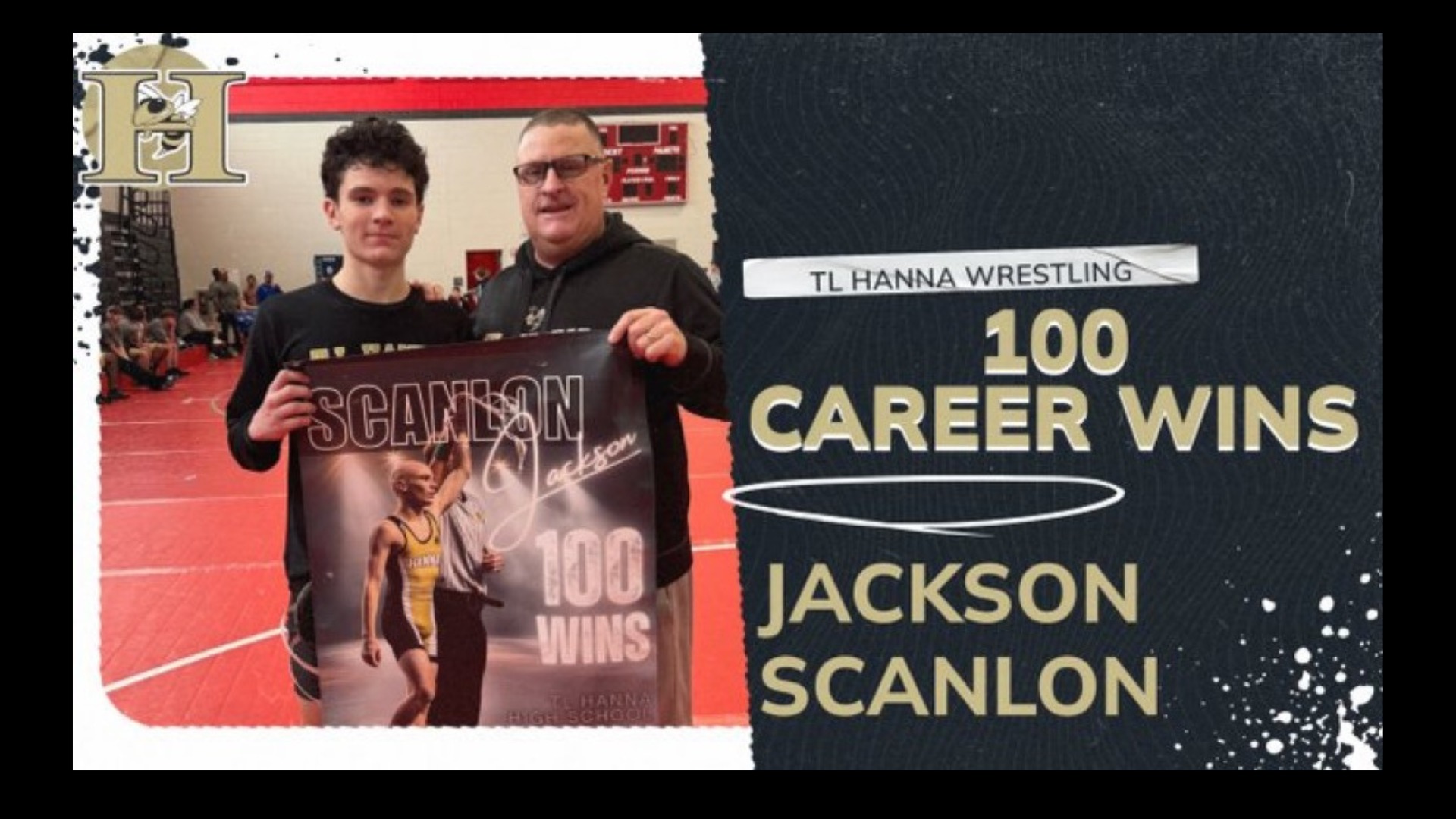 Slide 0 - Scanlon Hits Career Win #100